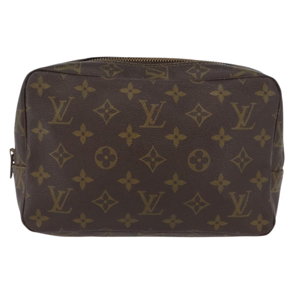 LOUIS VUITTON Monogram Trousse Toilette 23 Clutch Bag M47524 LV Auth mr2186