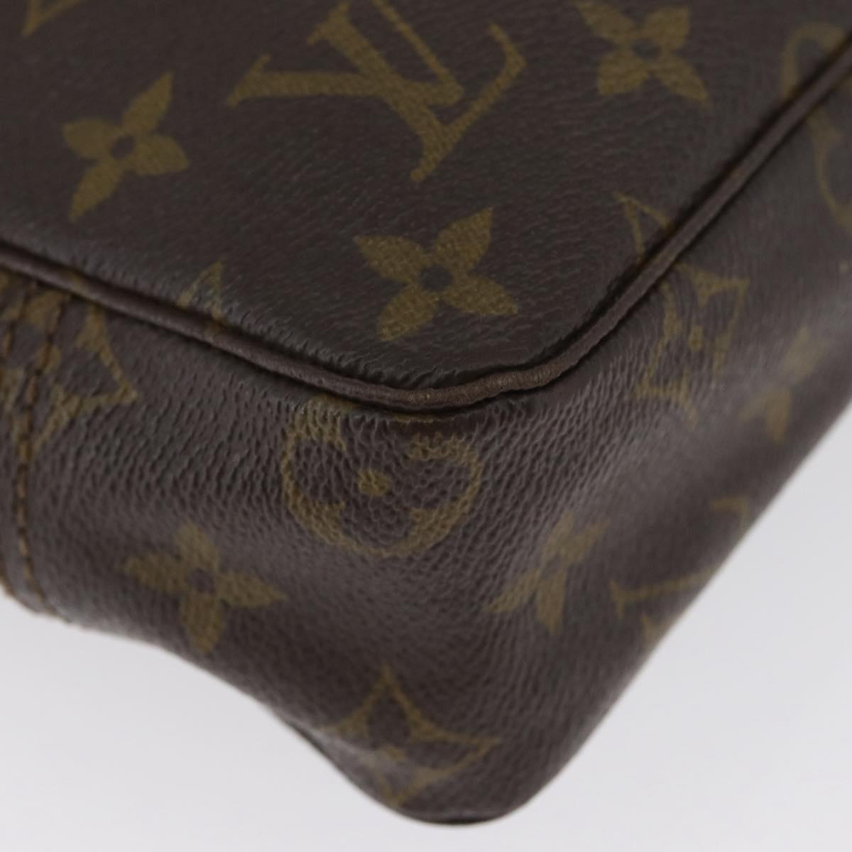 LOUIS VUITTON Monogram Trousse Toilette 23 Clutch Bag M47524 LV Auth mr2186
