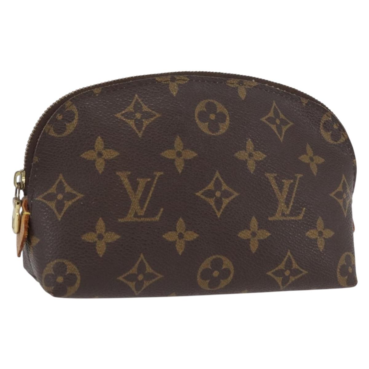 LOUIS VUITTON Monogram Pochette Cosmetic PM Pouch M43998 LV Auth mr2191