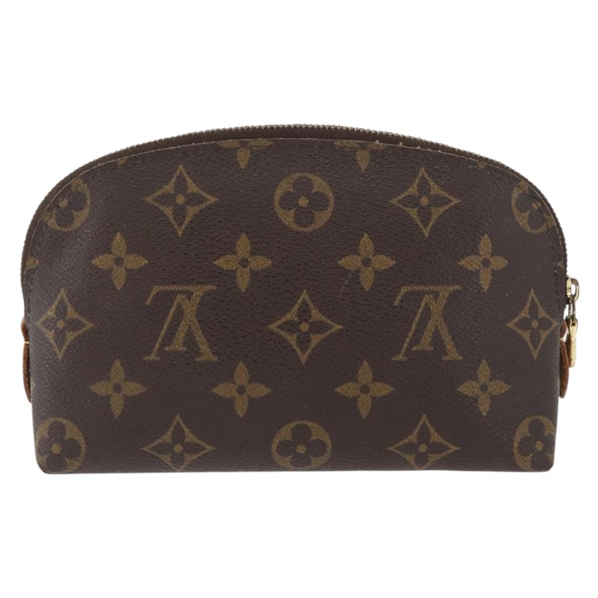 LOUIS VUITTON Monogram Pochette Cosmetic PM Pouch M43998 LV Auth mr2191