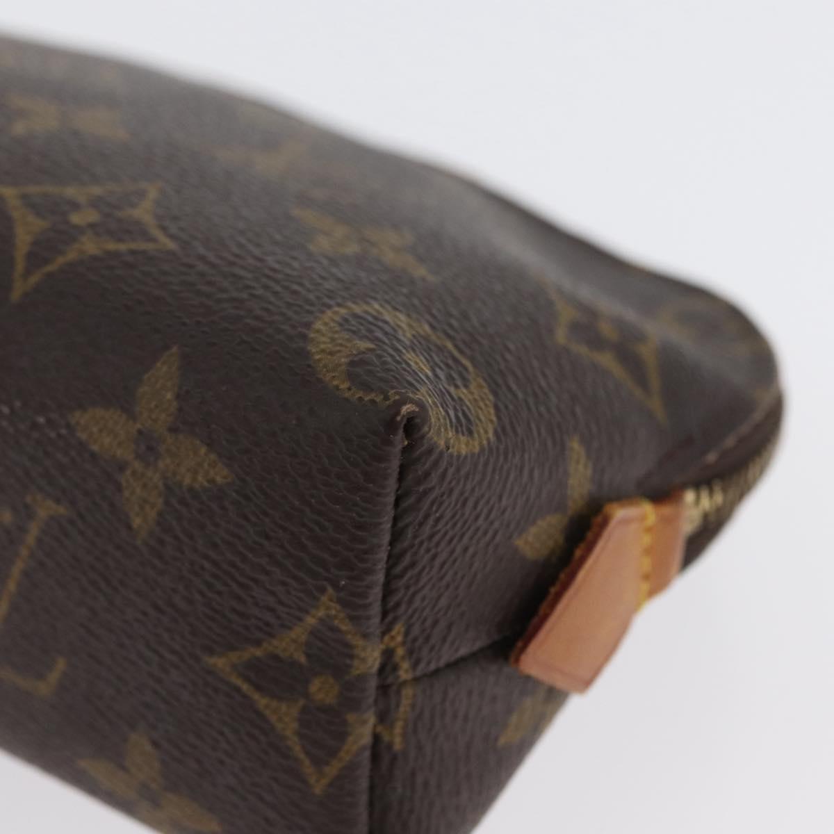 LOUIS VUITTON Monogram Pochette Cosmetic PM Pouch M43998 LV Auth mr2191