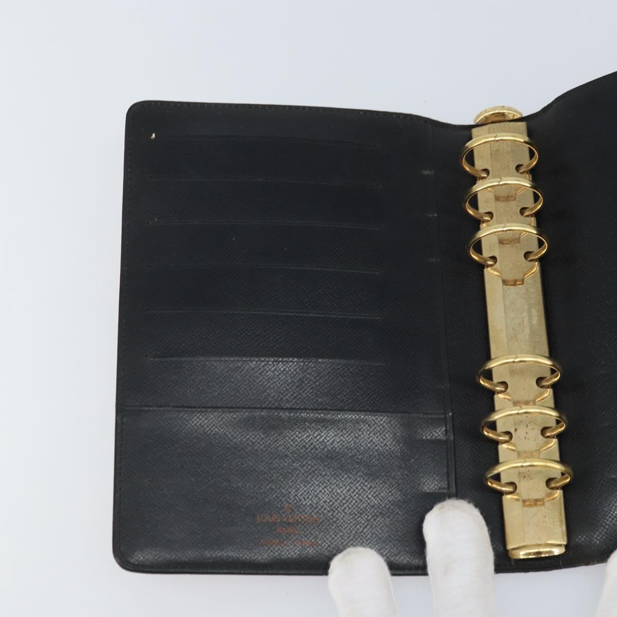 LOUIS VUITTON Epi Agenda MM Day Planner Cover Red R20047 LV Auth mr2194