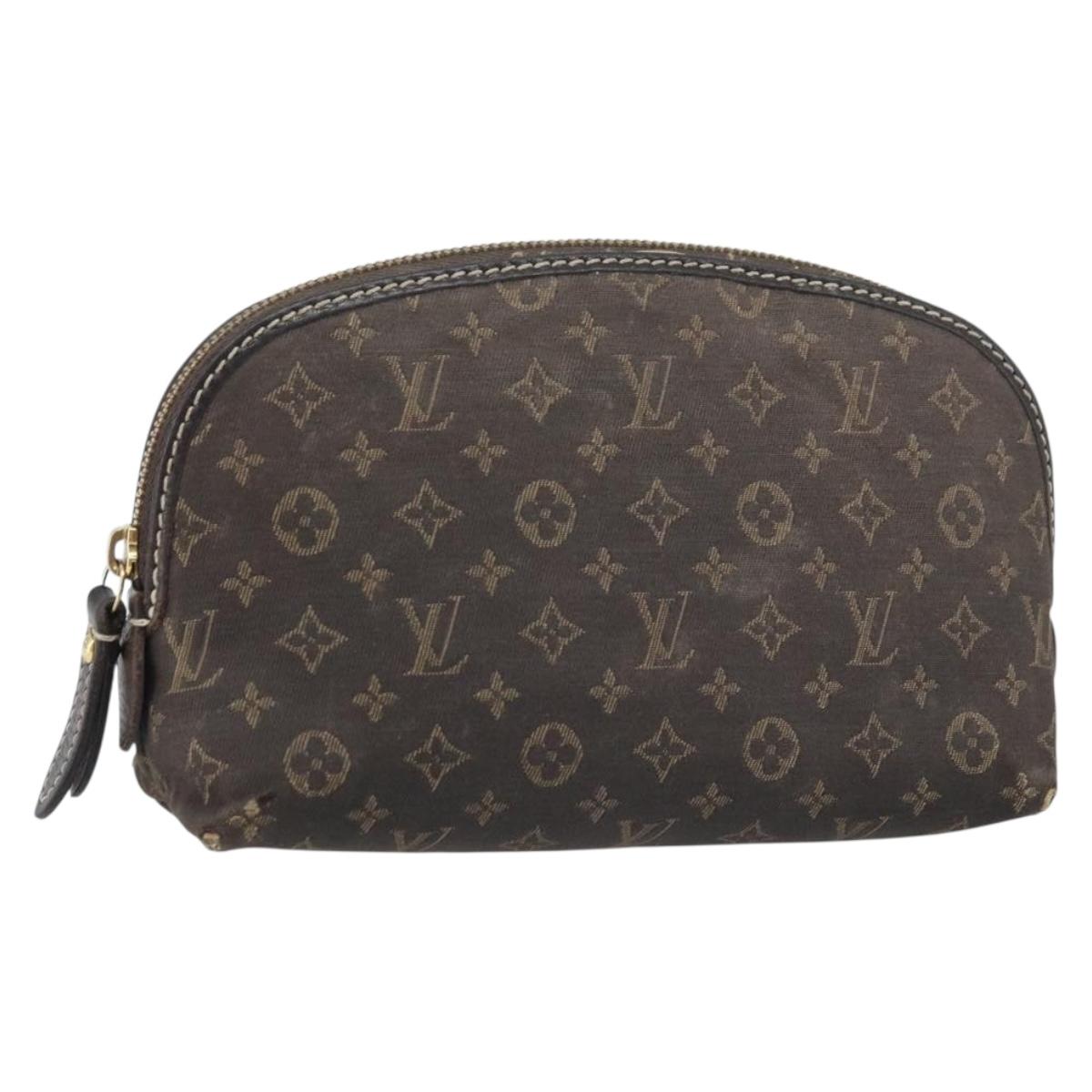 LOUIS VUITTON Monogram Idylle Pochette Pouch Brown M40375 LV Auth mr2216