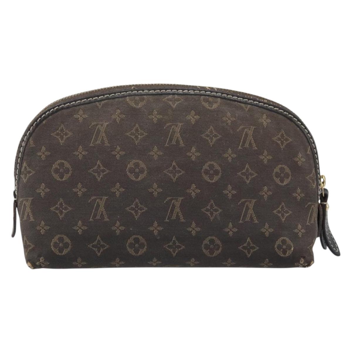 LOUIS VUITTON Monogram Idylle Pochette Pouch Brown M40375 LV Auth mr2216
