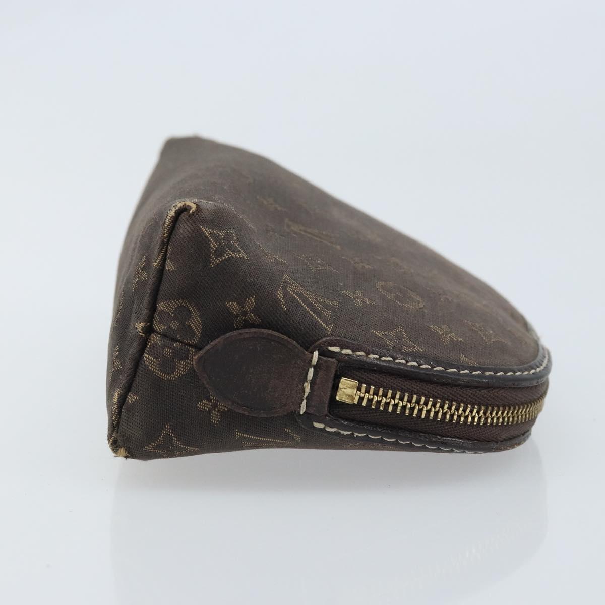 LOUIS VUITTON Monogram Idylle Pochette Pouch Brown M40375 LV Auth mr2216
