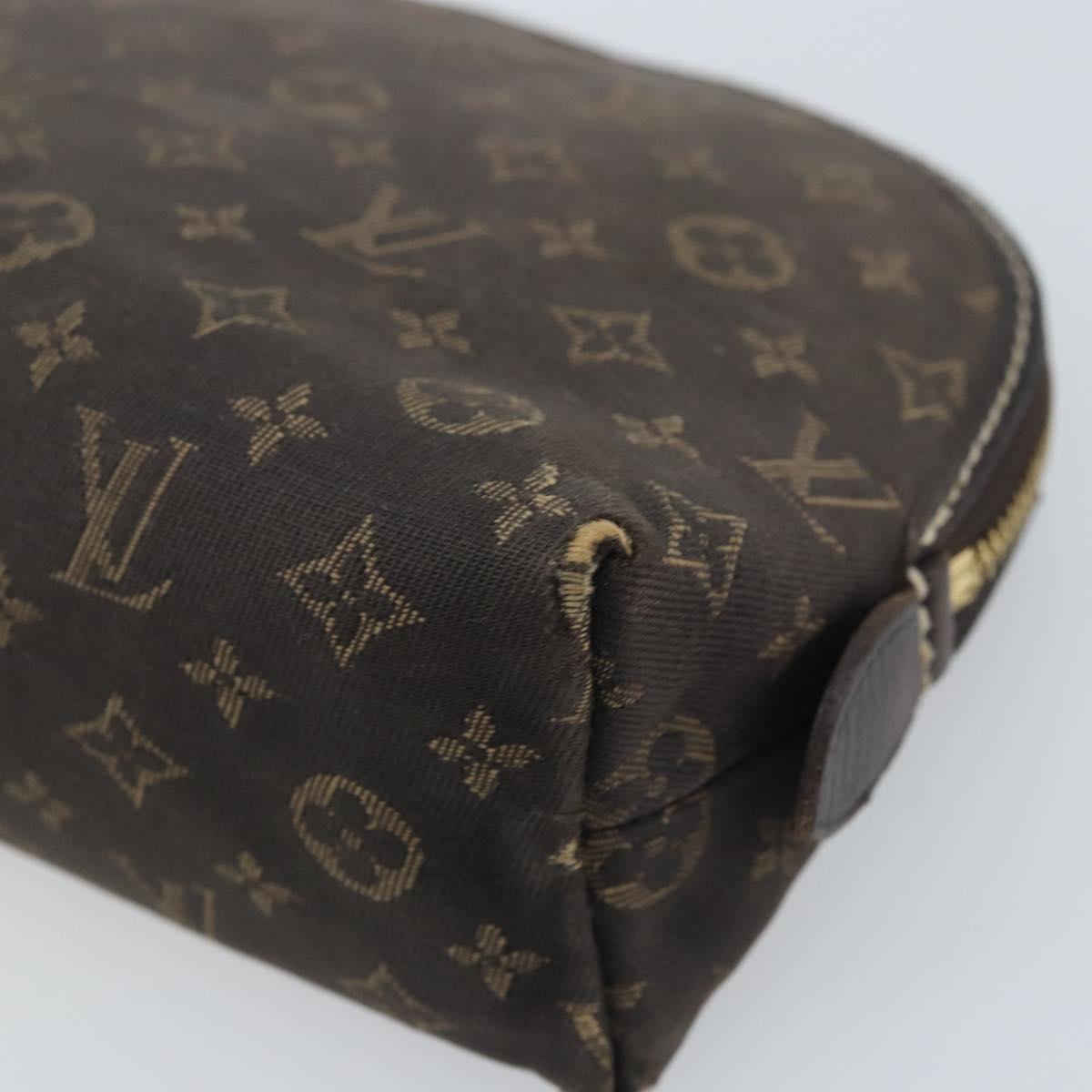 LOUIS VUITTON Monogram Idylle Pochette Pouch Brown M40375 LV Auth mr2216