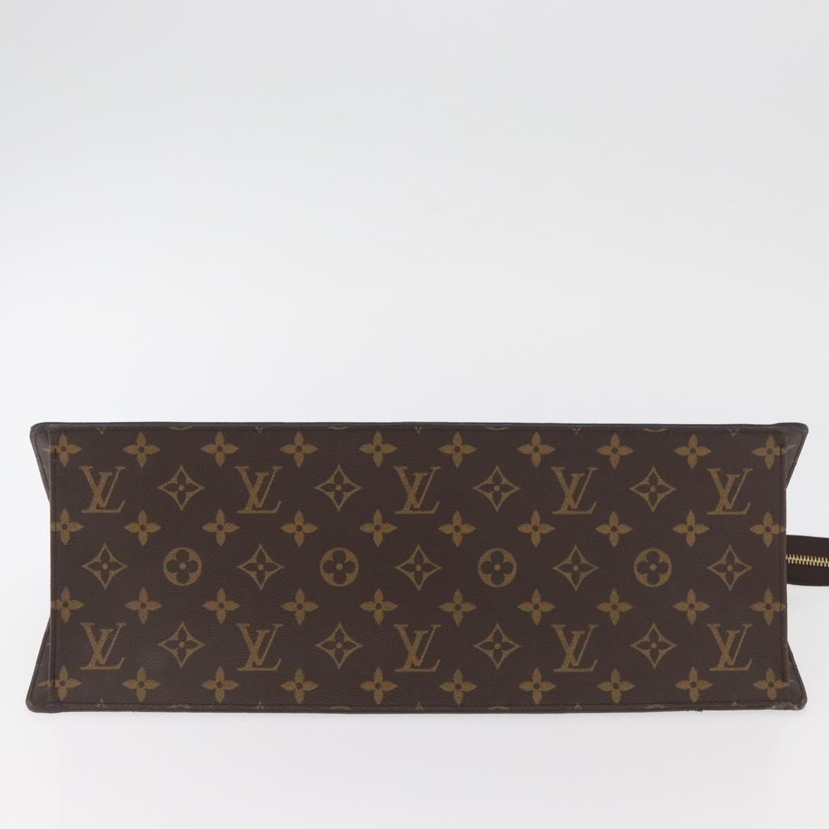 LOUIS VUITTON Monogram Sac Triangle Hand Bag M51360 LV Auth mr2234V