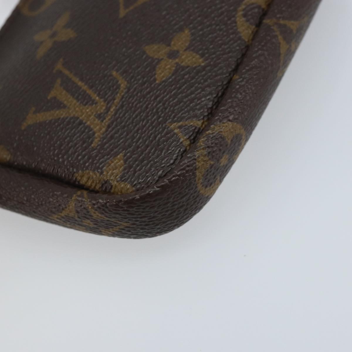 LOUIS VUITTON Monogram Label Collection Trousse Cre Pouch M63800 LV Auth mr2261