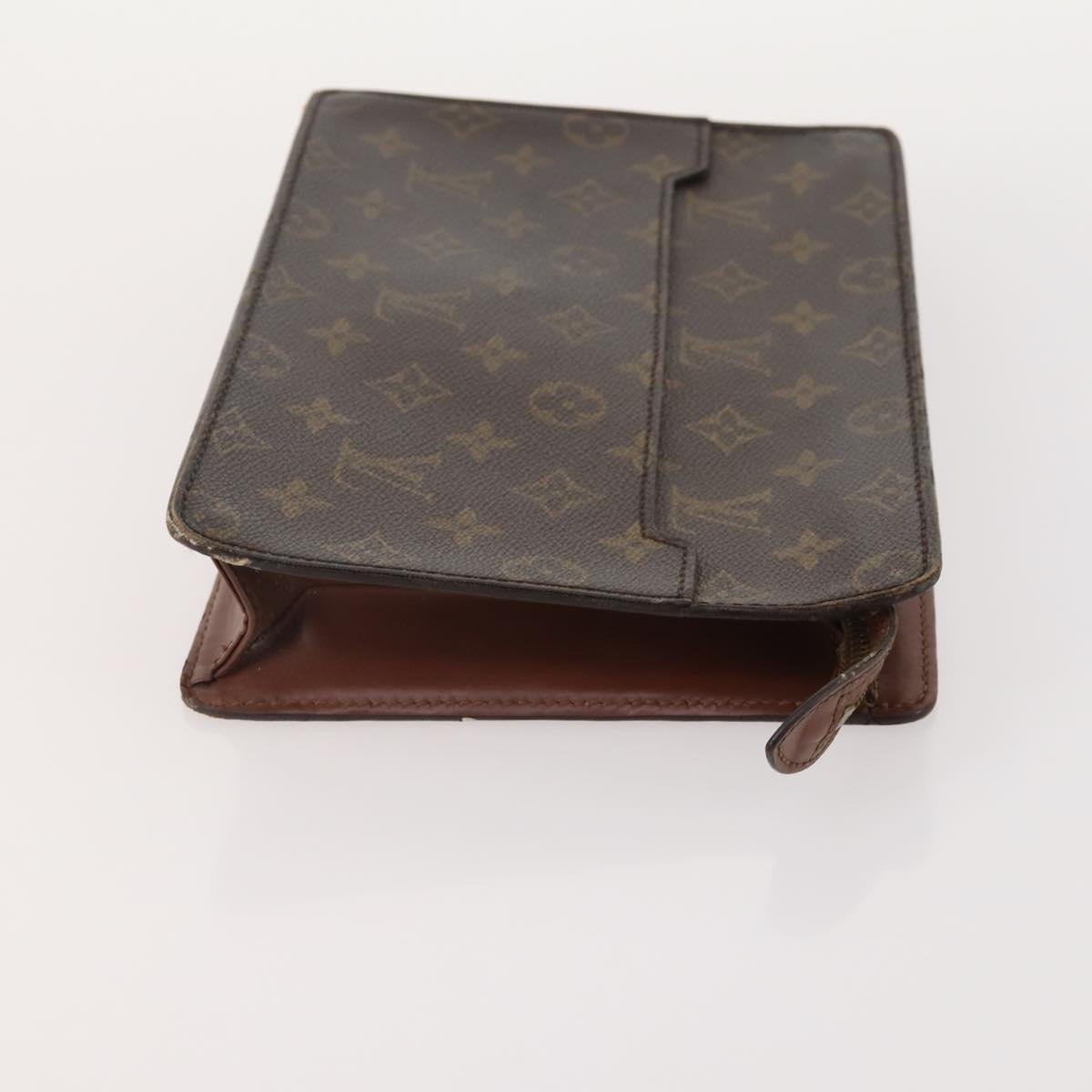 LOUIS VUITTON Monogram Clutch Bag 2 Set LV Auth mr2266