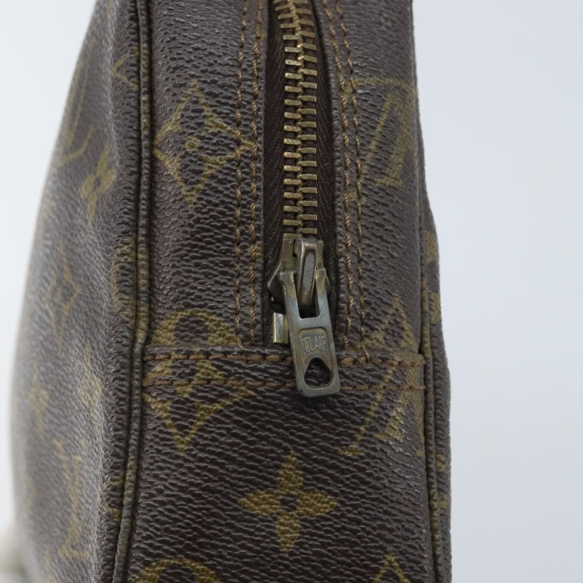LOUIS VUITTON Monogram Trousse Toilette 23 Clutch Bag M47524 LV Auth mr2282