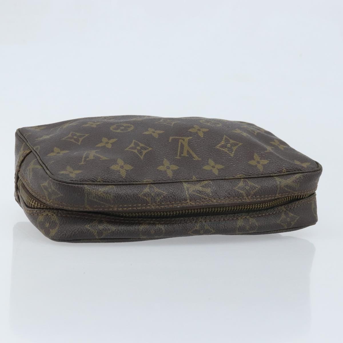 LOUIS VUITTON Monogram Trousse Toilette 23 Clutch Bag M47524 LV Auth mr2282