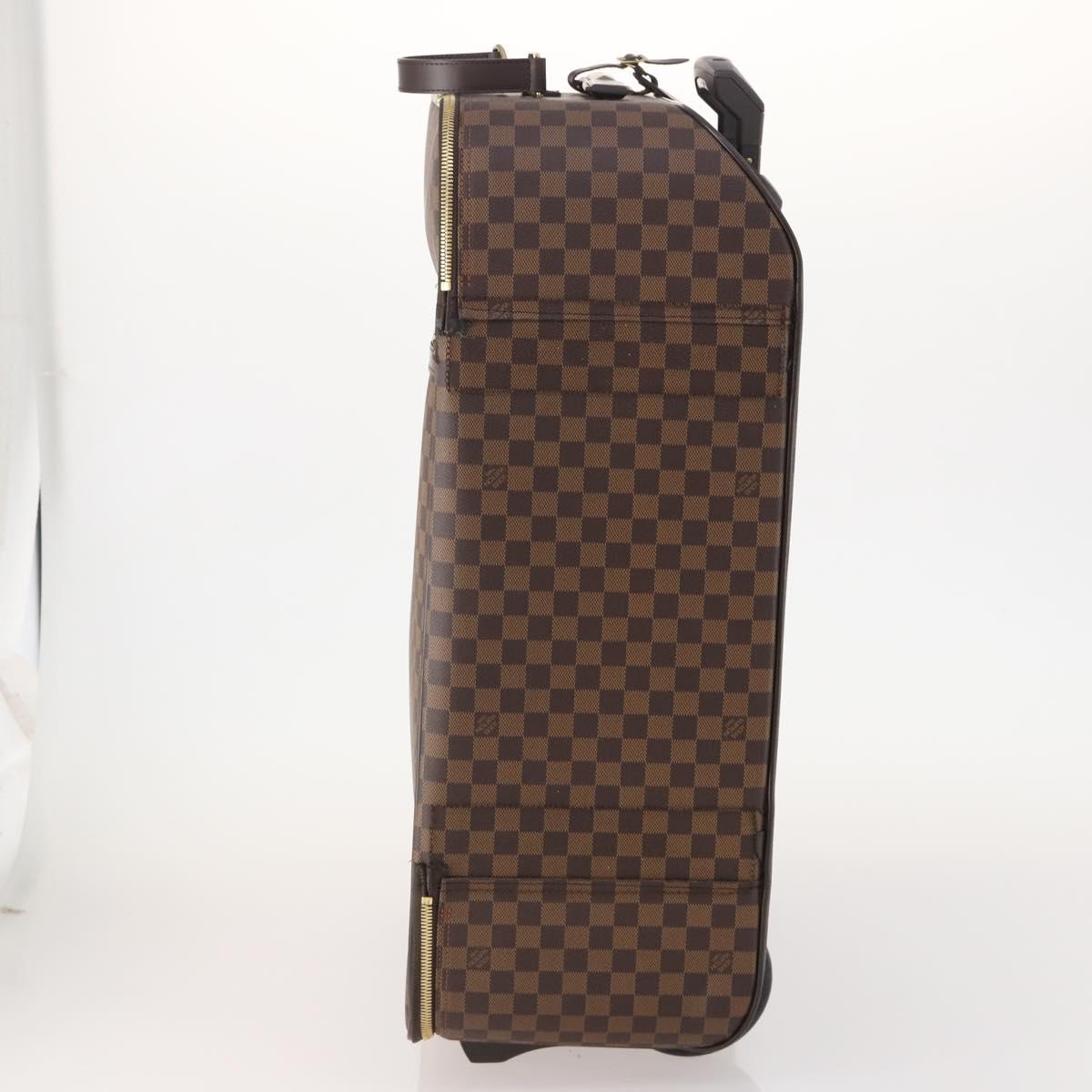 LOUIS VUITTON Damier Ebene Pegas 65 Suitcase N23295 LV Auth mr2292