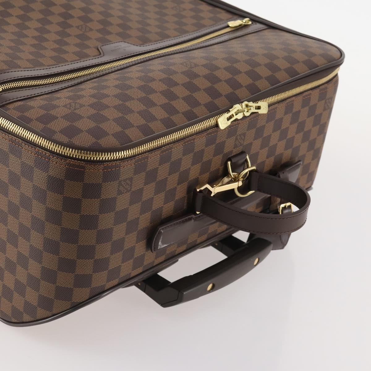 LOUIS VUITTON Damier Ebene Pegas 65 Suitcase N23295 LV Auth mr2292