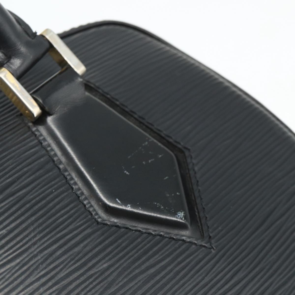 LOUIS VUITTON Epi Sablon Hand Bag Black M52042 LV Auth mr2348