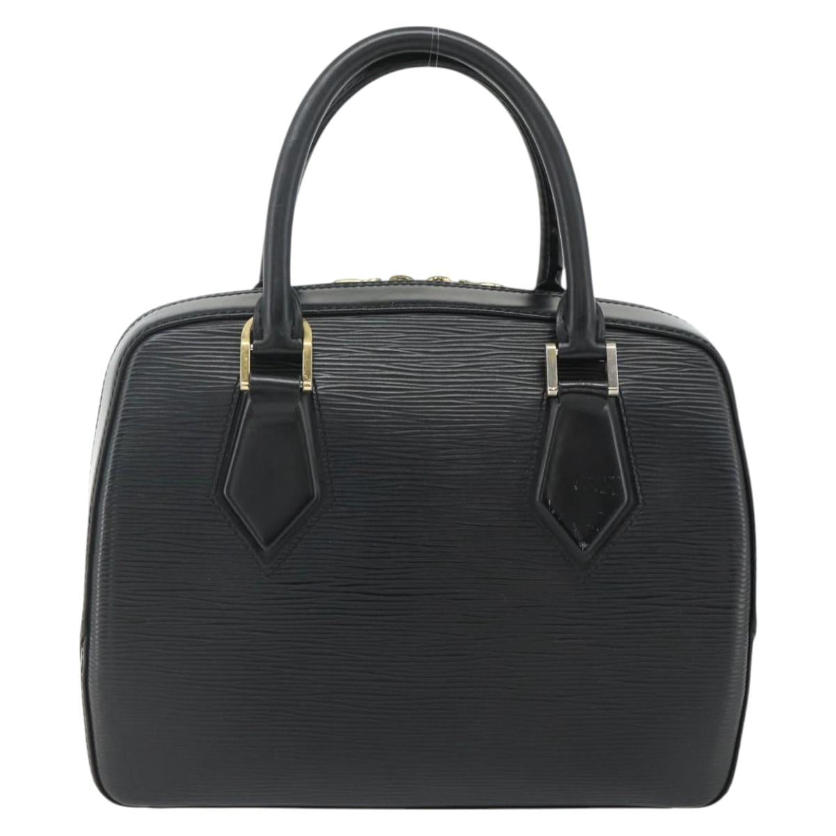 LOUIS VUITTON Epi Sablon Hand Bag Black M52042 LV Auth mr2348
