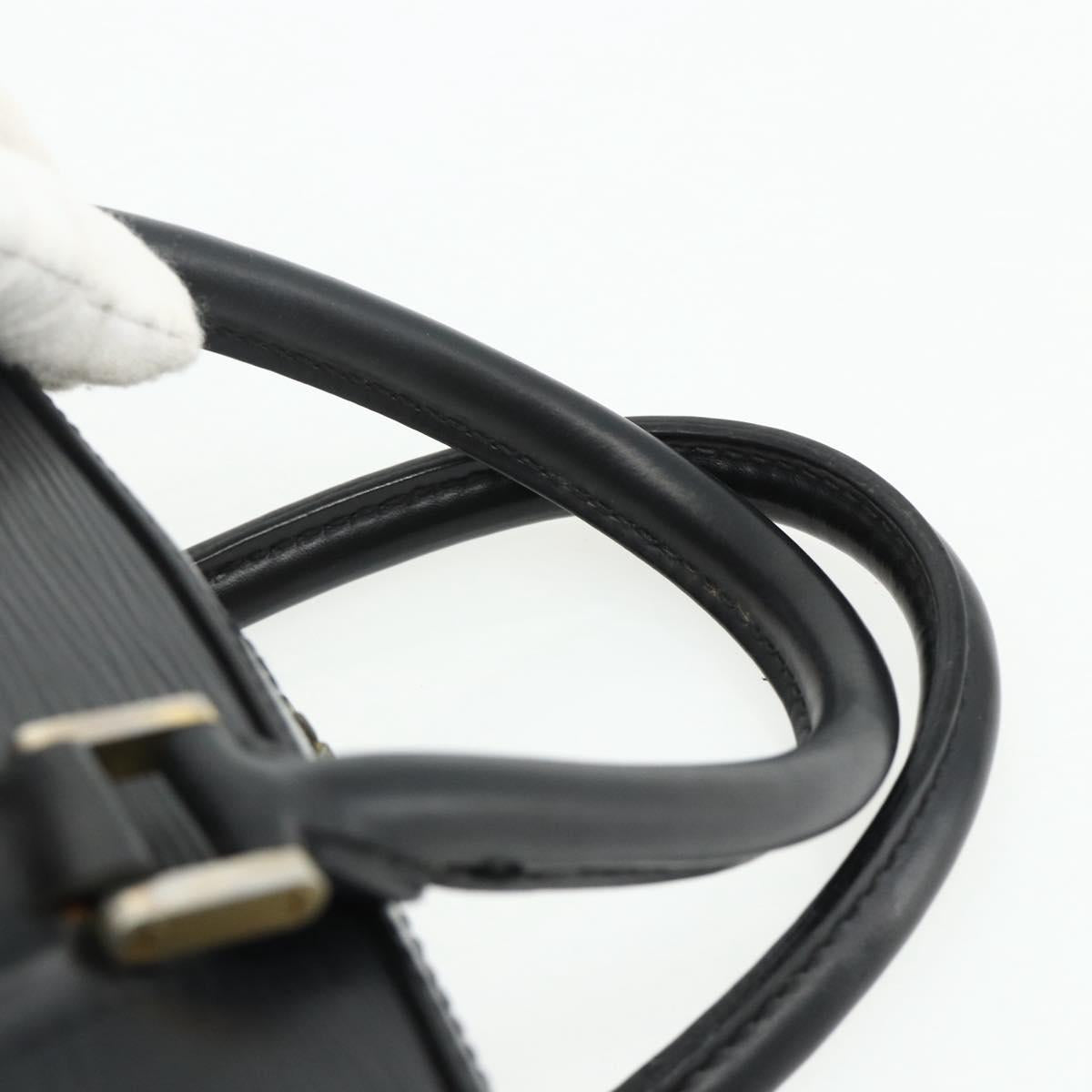 LOUIS VUITTON Epi Sablon Hand Bag Black M52042 LV Auth mr2348
