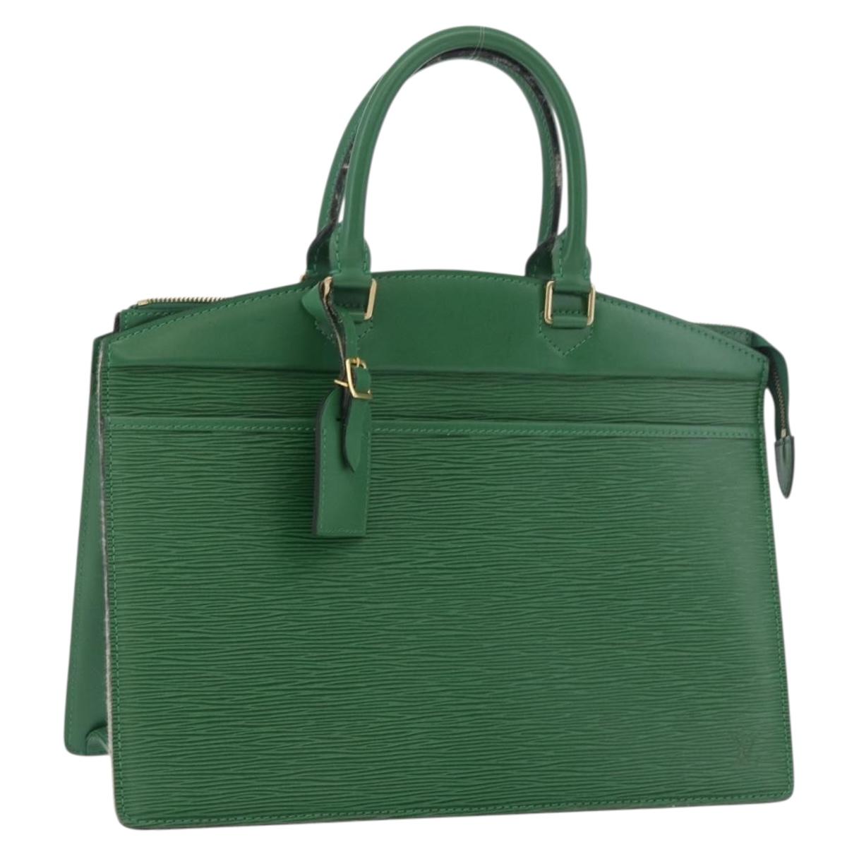 LOUIS VUITTON Epi Riviera Hand Bag Green M48184 LV Auth mr2356