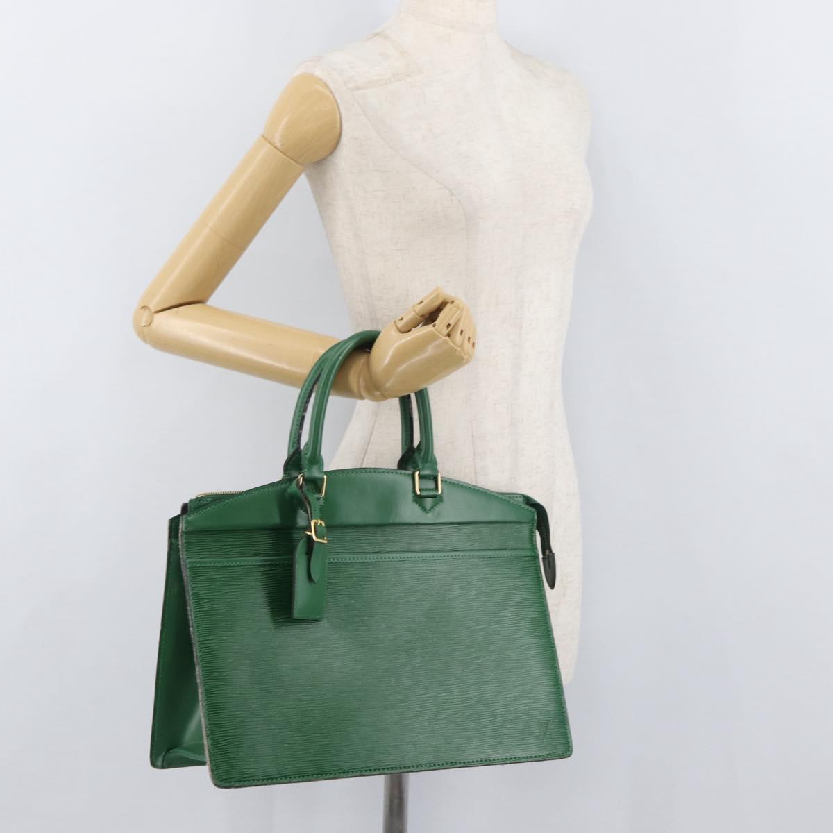LOUIS VUITTON Epi Riviera Hand Bag Green M48184 LV Auth mr2356