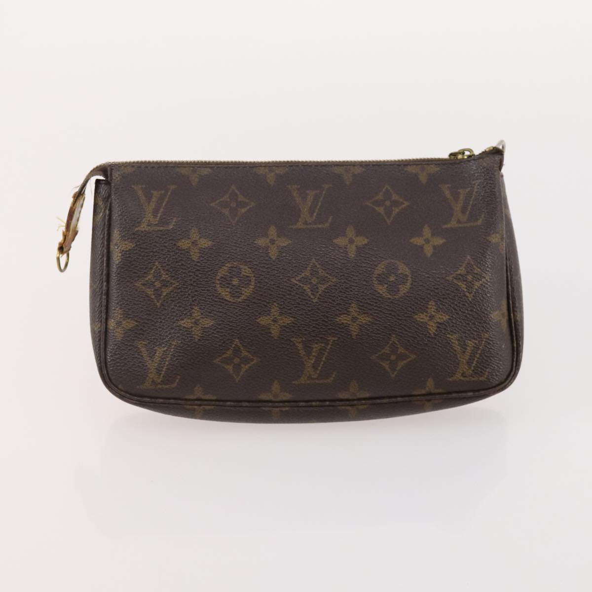 LOUIS VUITTON Monogram Clutch Bag 2 Set LV Auth mr2404
