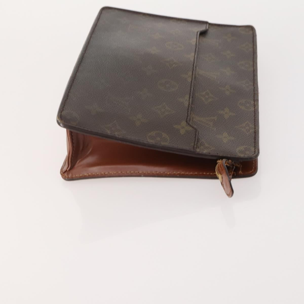 LOUIS VUITTON Monogram Clutch Bag 2 Set LV Auth mr2404