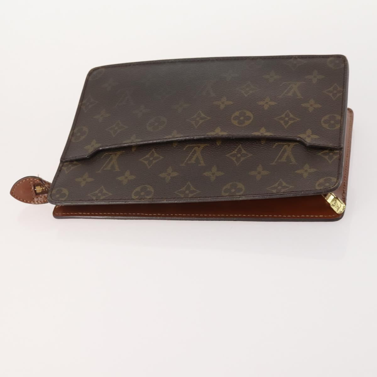 LOUIS VUITTON Monogram Clutch Bag 2 Set LV Auth mr2404