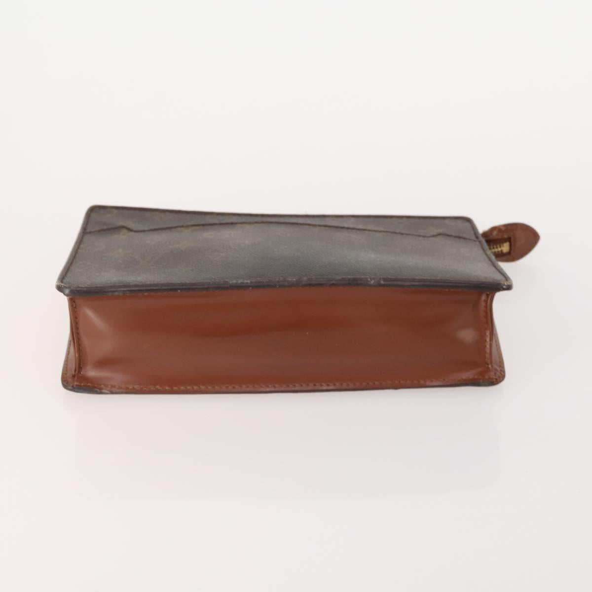 LOUIS VUITTON Monogram Clutch Bag 2 Set LV Auth mr2404