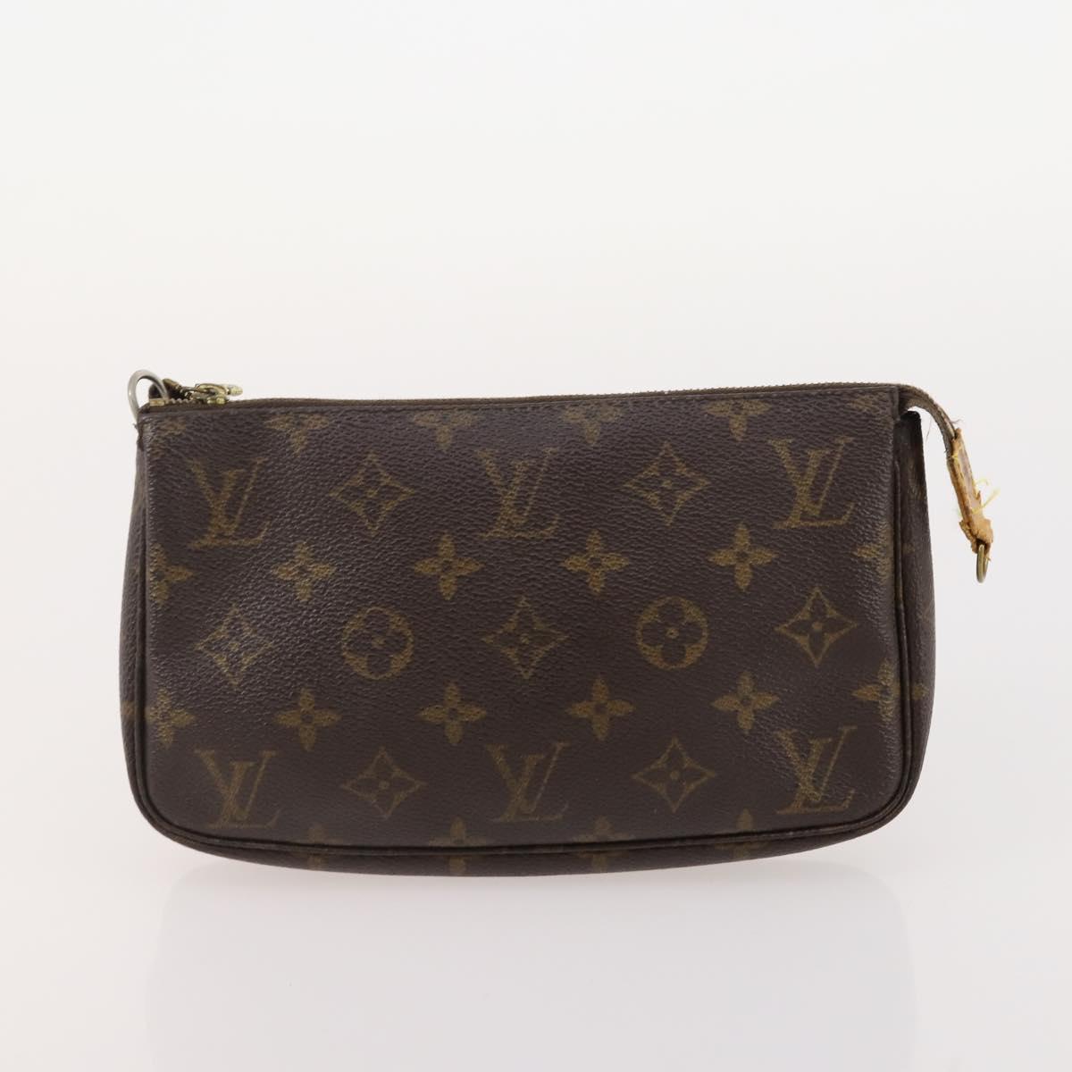LOUIS VUITTON Monogram Clutch Bag 2 Set LV Auth mr2404