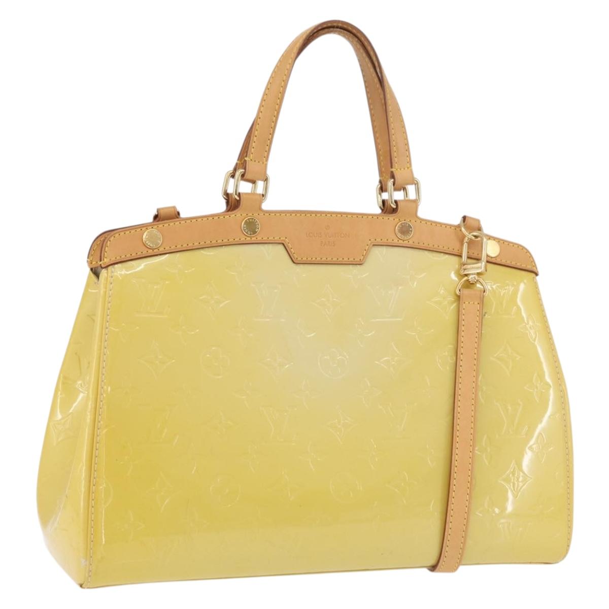 LOUIS VUITTON Monogram Vernis Blair MM Bag 2way Broncorail M91456 Auth mr2415A