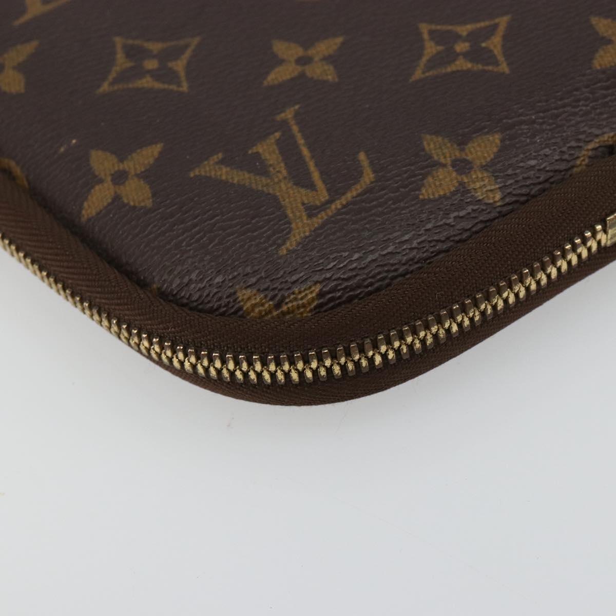 LOUIS VUITTON Monogram Computer sleeve MM Travel Case M56397 LV Auth mr2422A