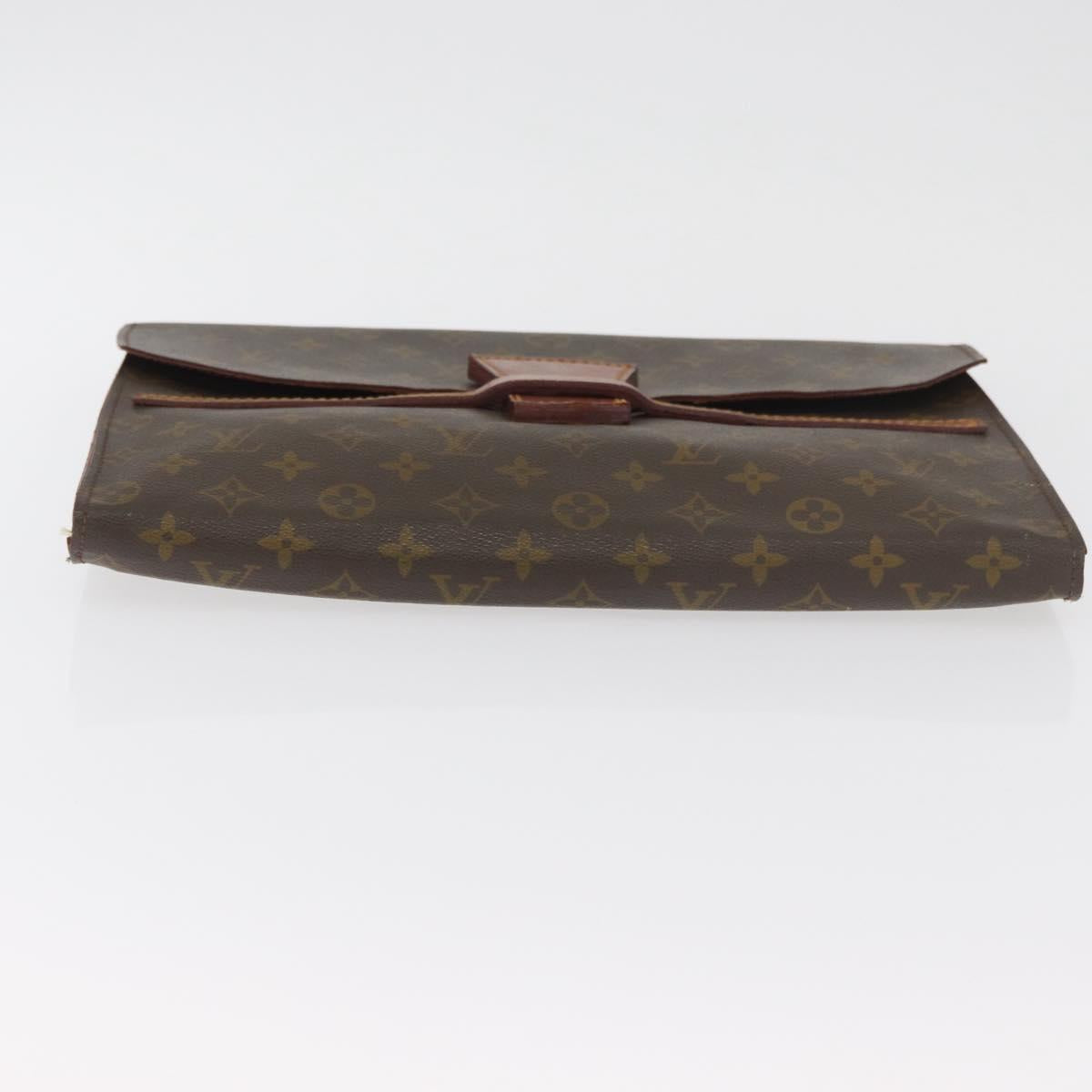 LOUIS VUITTON Monogram Epi Day Planner Cover Briefcase 2 Set Red LV Auth mr2456