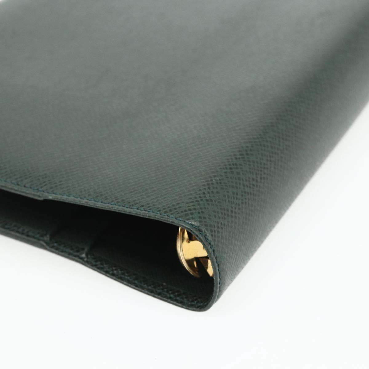 LOUIS VUITTON Taiga Agenda GM Day Planner Cover Epicea R20404 LV Auth mr2463A