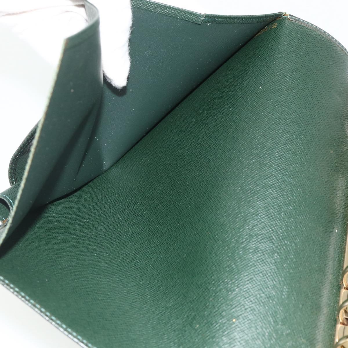 LOUIS VUITTON Taiga Agenda GM Day Planner Cover Epicea R20404 LV Auth mr2463A