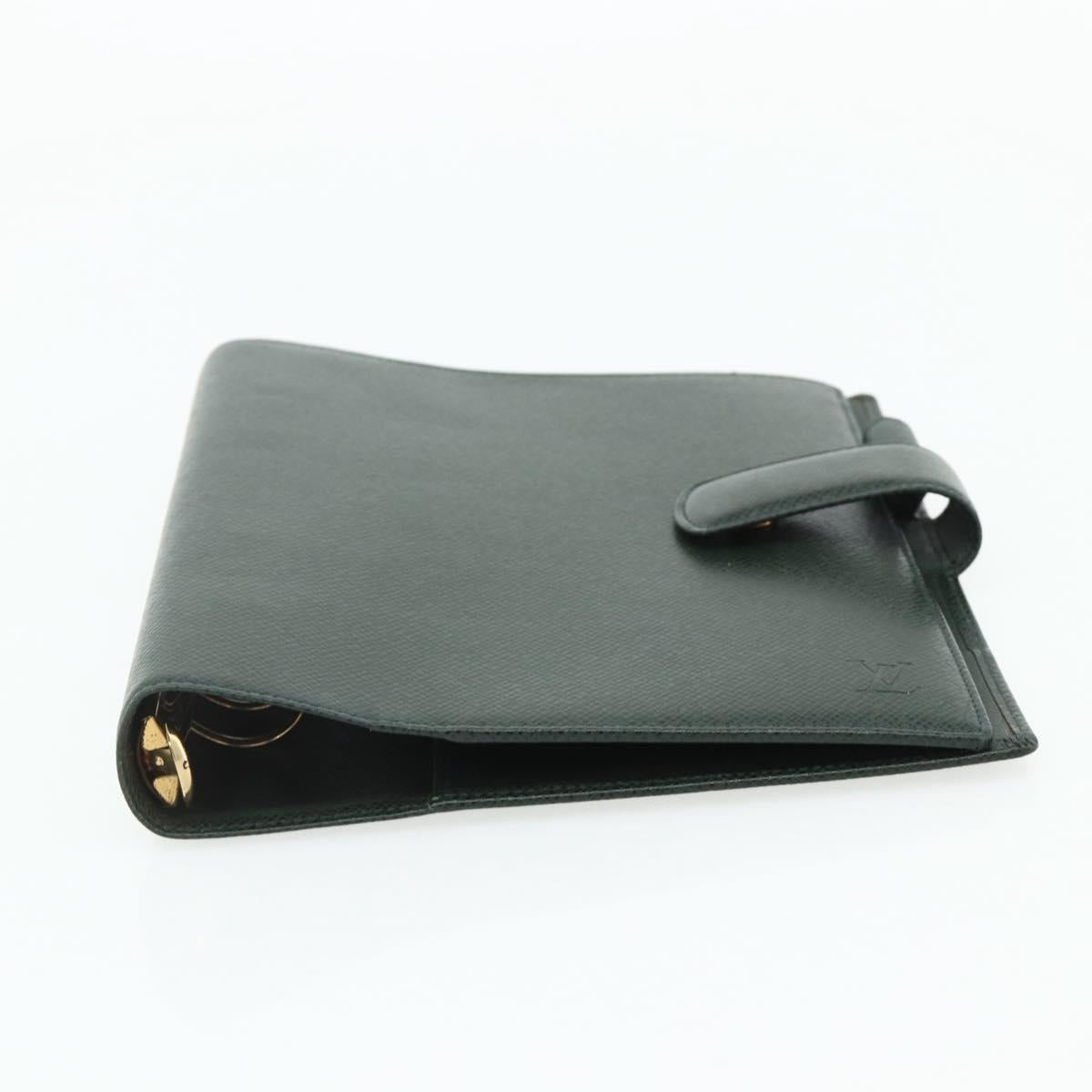 LOUIS VUITTON Taiga Agenda GM Day Planner Cover Epicea R20404 LV Auth mr2463A