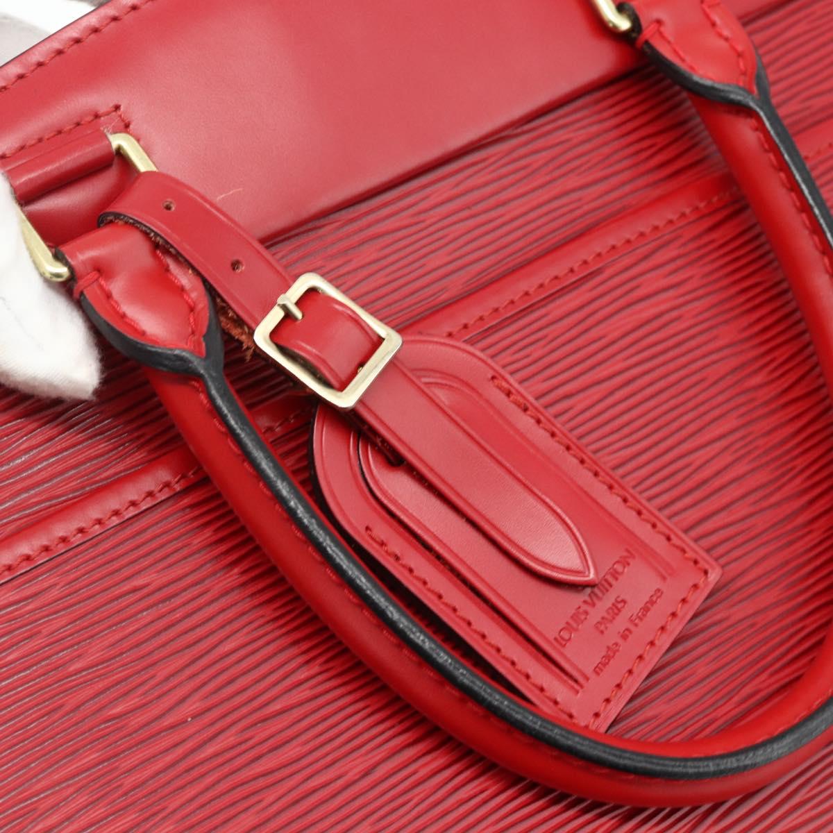 LOUIS VUITTON Epi Riviera Hand Bag Red M48187 LV Auth mr2480