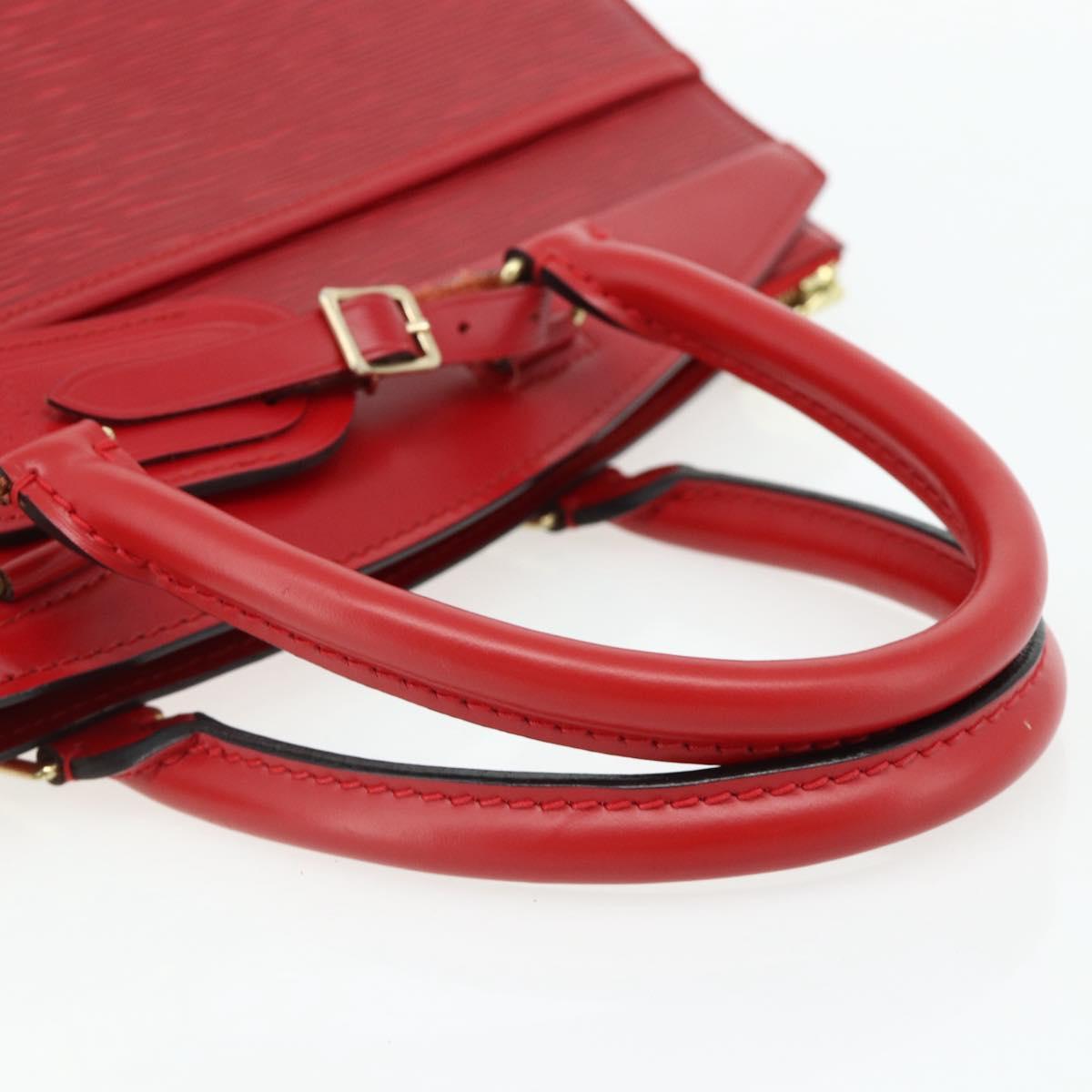 LOUIS VUITTON Epi Riviera Hand Bag Red M48187 LV Auth mr2480