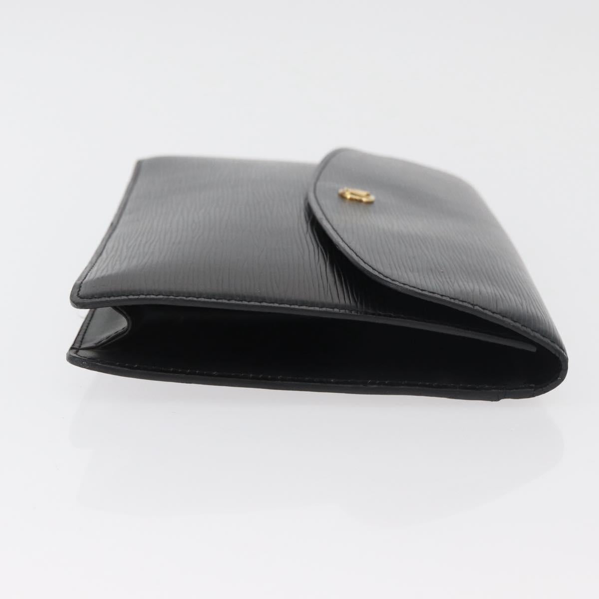LOUIS VUITTON Epi Montaigne 27 Clutch Bag Black M52652 LV Auth mr2491