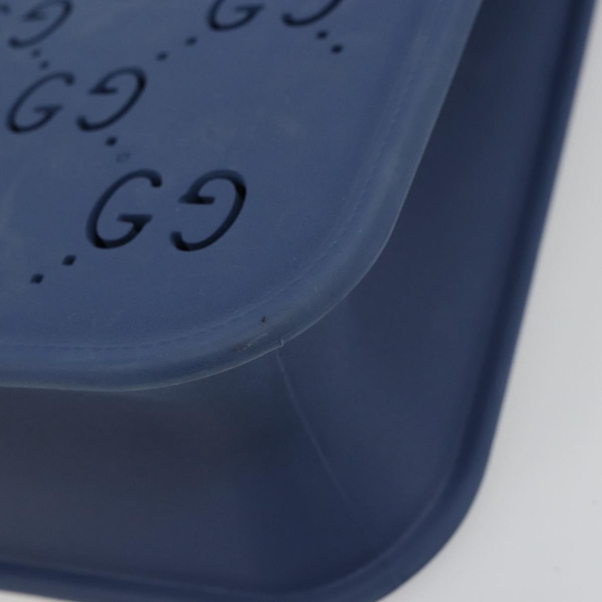 GUCCI Tote Bag rubber Navy Auth mr2493A
