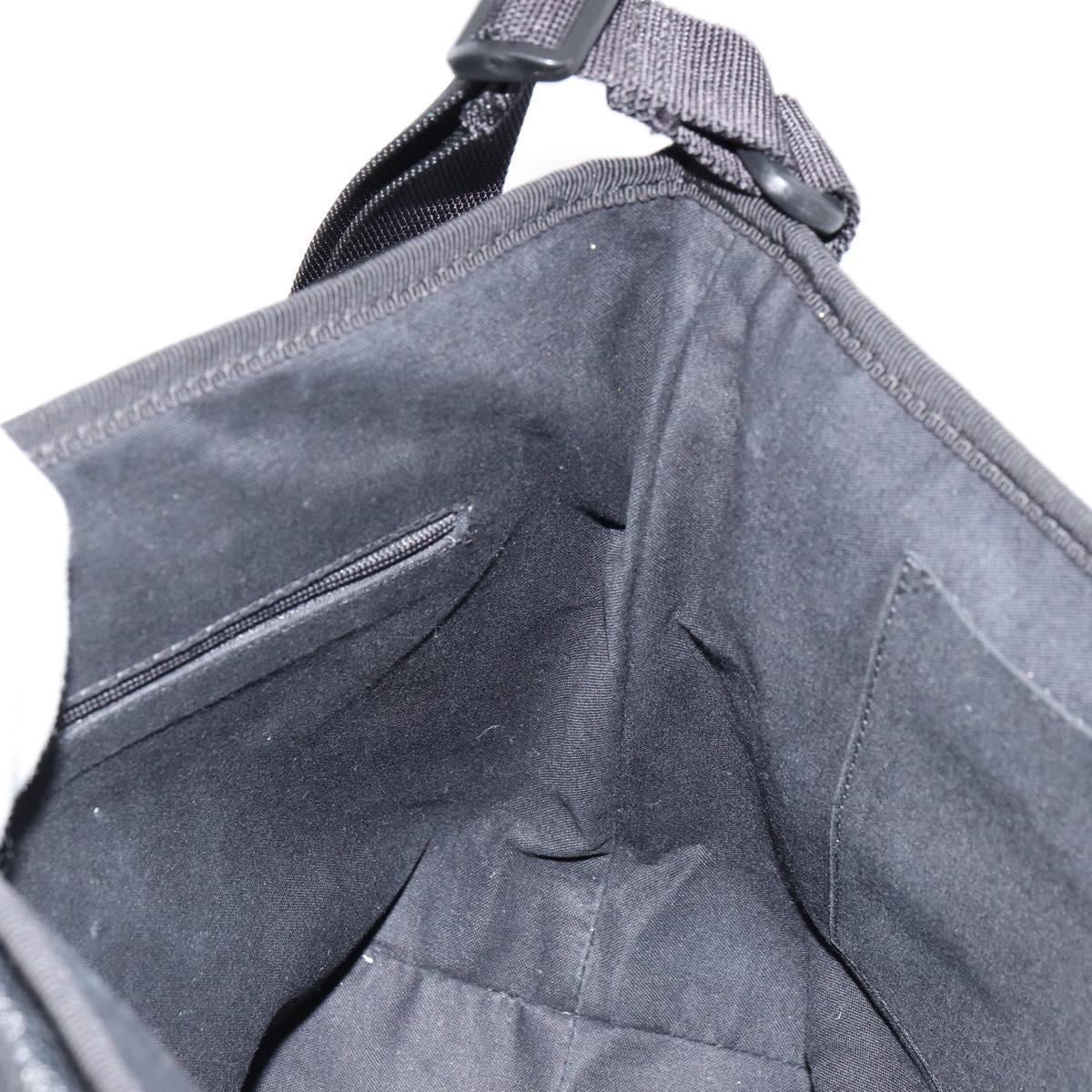 BALENCIAGA Explorer Shoulder Bag Leather Black 620259 Auth mr2509A