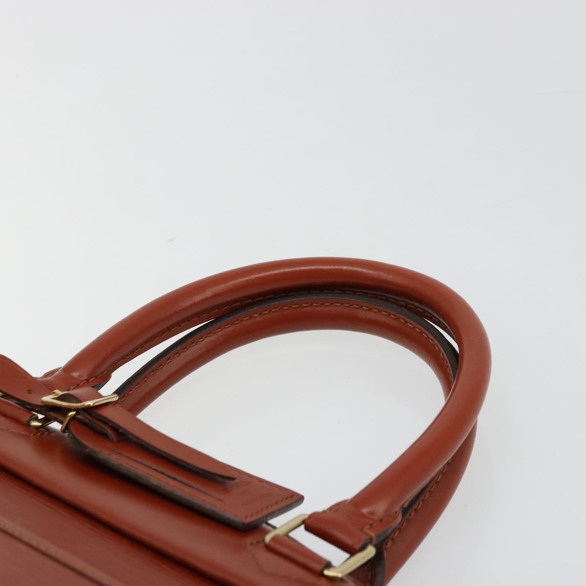 LOUIS VUITTON Epi Riviera Hand Bag Brown M48183 LV Auth mr2515