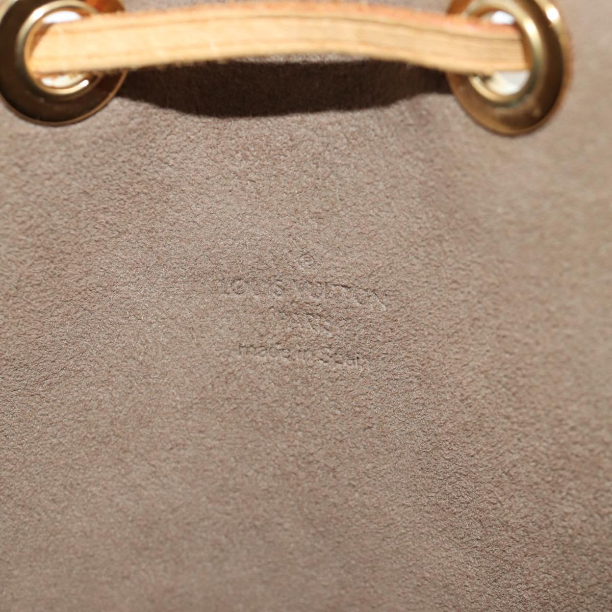 LOUIS VUITTON Monogram Multicolor Petit Noe Bag Black M42230 LV Auth mr2527SAV