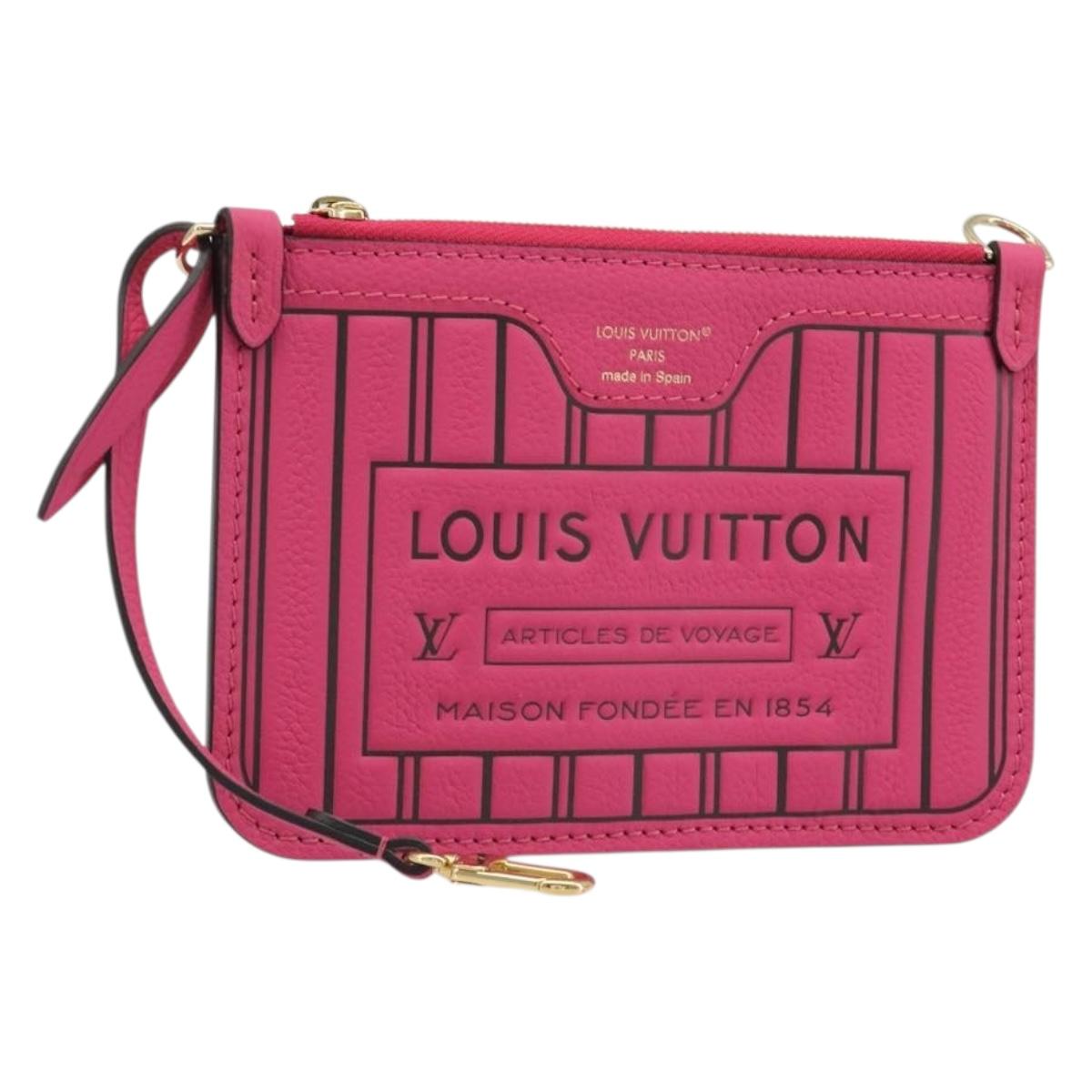 LOUIS VUITTON Neverfull Inside Out BB Pouch Lords M12106 Auth mr2536A