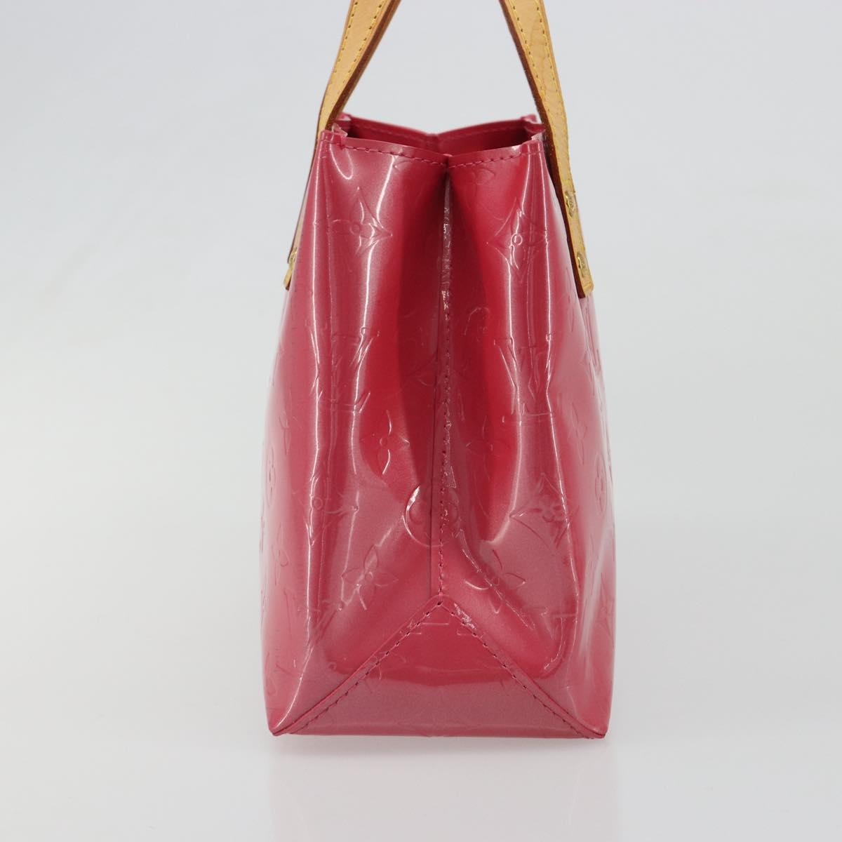 LOUIS VUITTON Monogram Vernis Houston Hand Bag Fran Boise M9132F LV Auth mr2569A