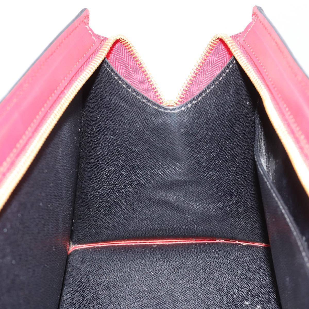 LOUIS VUITTON Epi Sac Triangle Hand Bag Red M52097 LV Auth mr2580A