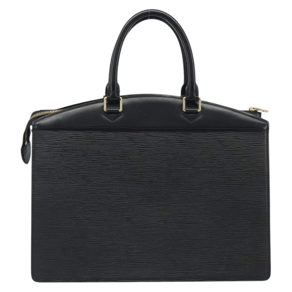 LOUIS VUITTON Epi Riviera Hand Bag Black M48182 LV Auth mr2585