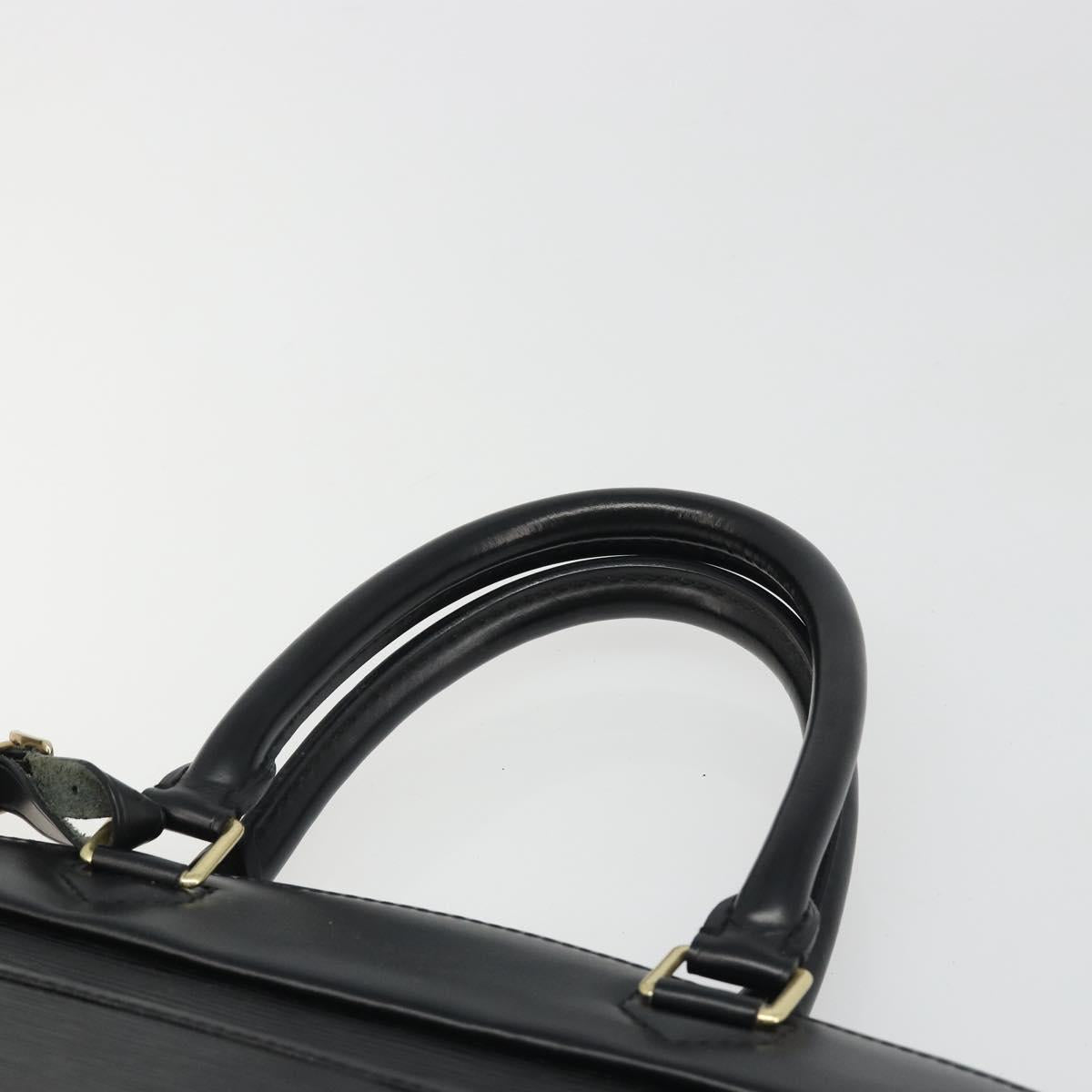 LOUIS VUITTON Epi Riviera Hand Bag Black M48182 LV Auth mr2585