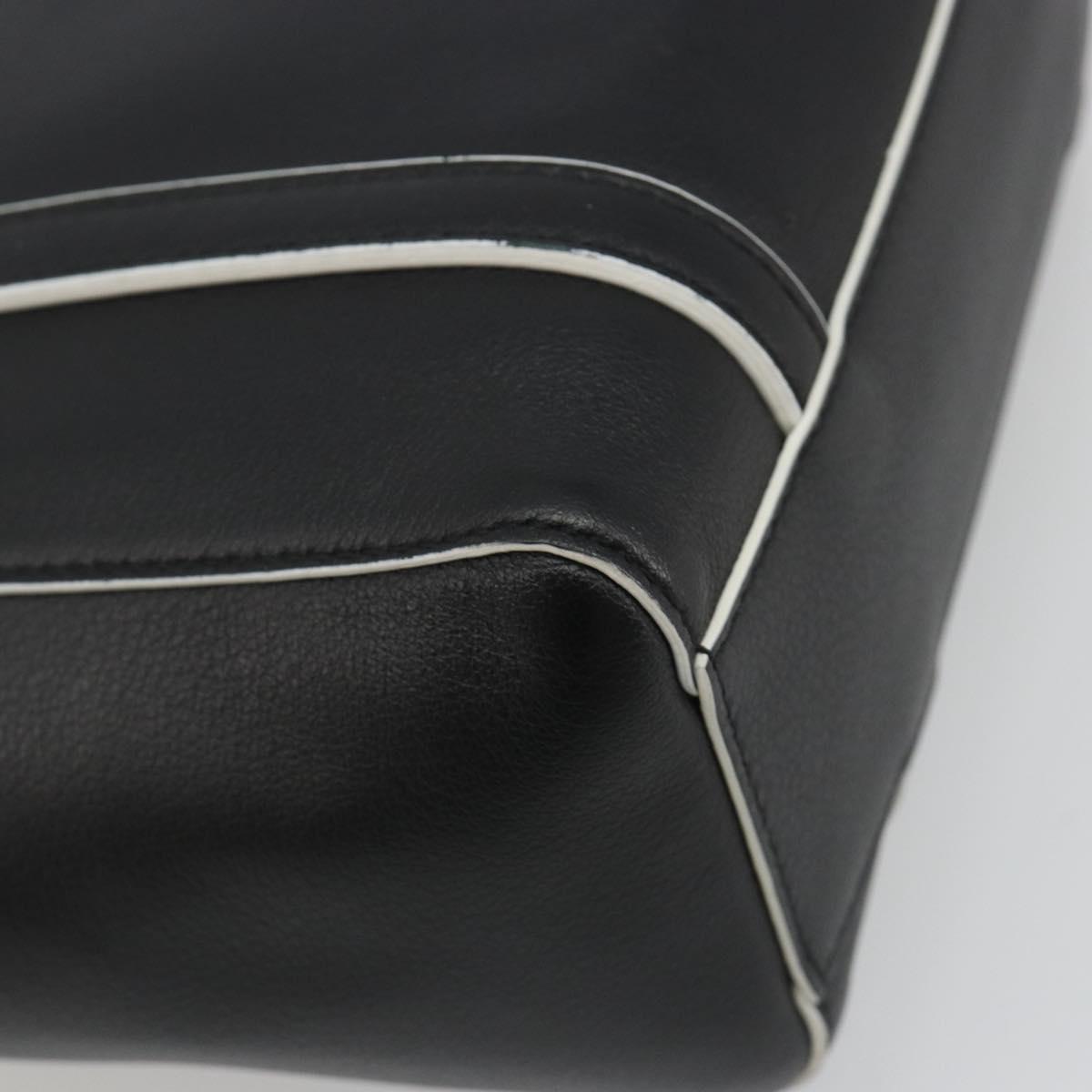 BALENCIAGA Everyday XXS Hand Bag Leather Black Auth mr2588A