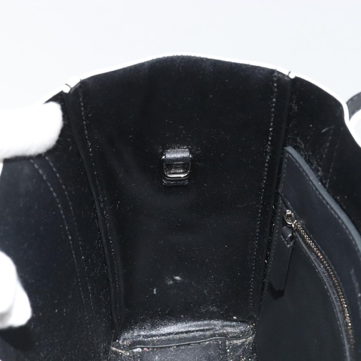 BALENCIAGA Everyday XXS Hand Bag Leather Black Auth mr2588A