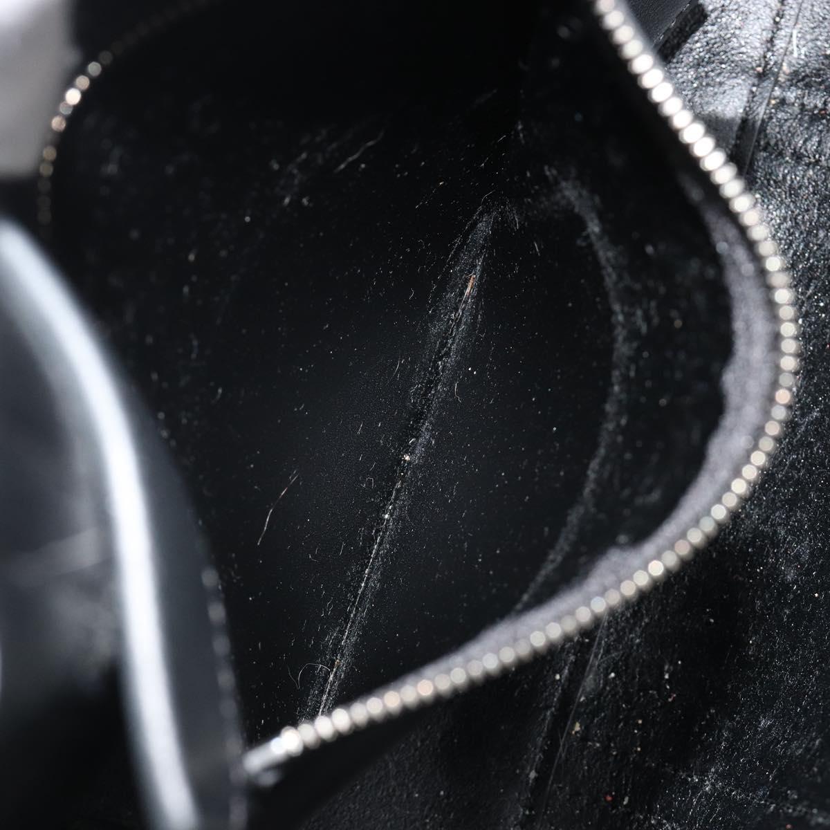 BALENCIAGA Everyday XXS Hand Bag Leather Black Auth mr2588A