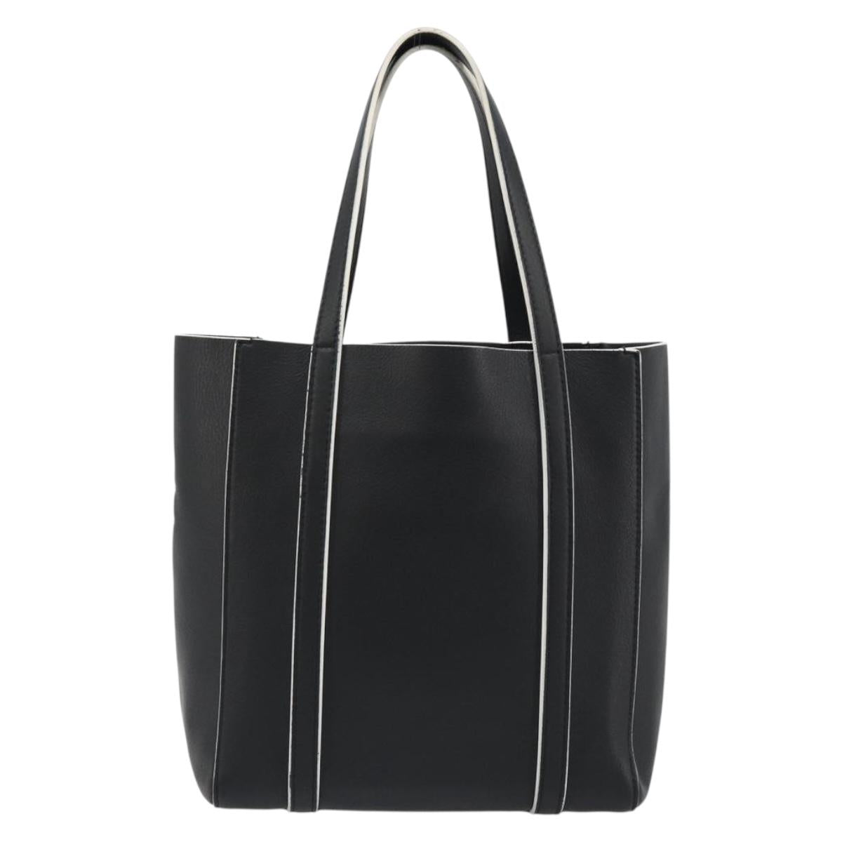 BALENCIAGA Everyday XXS Hand Bag Leather Black Auth mr2588A