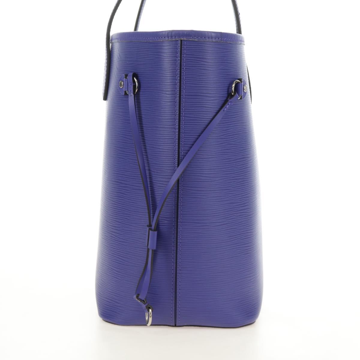 LOUIS VUITTON Epi Neverfull MM Tote Bag Purple Fig M40883 LV Auth mr2592V
